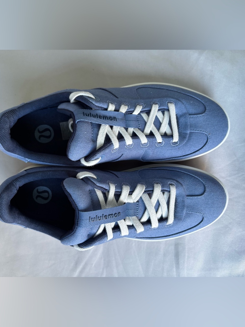 lululemon athletica Blue and White Women's Athletic Sneakers Size 9 - Picture 5 of 7